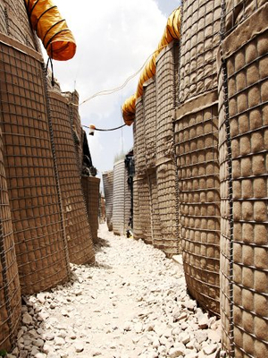 Riot Fence For Camp Deployment