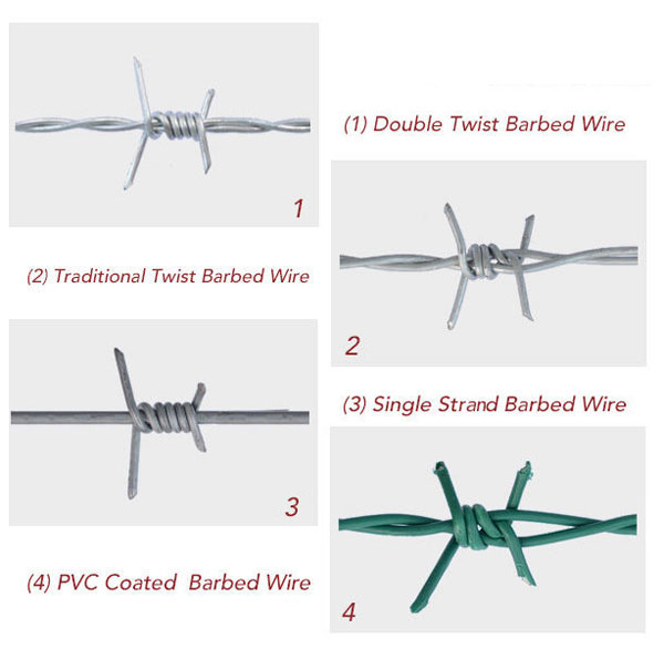 four strand barbed wire fence